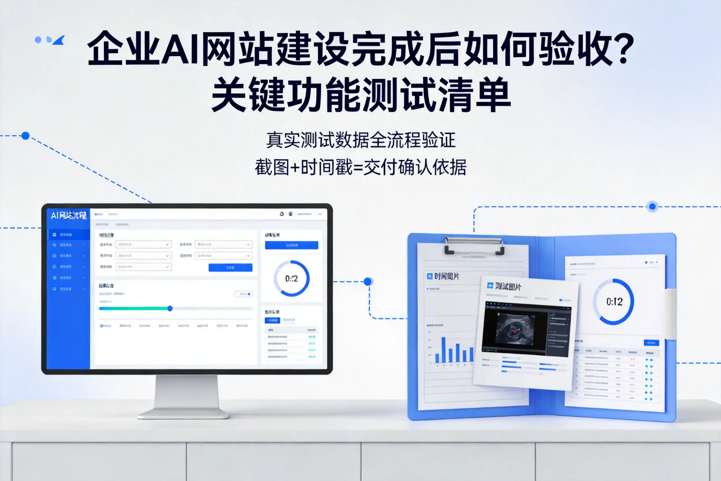 黄石企业AI网站建设完成后如何验收？关键功能测试清单