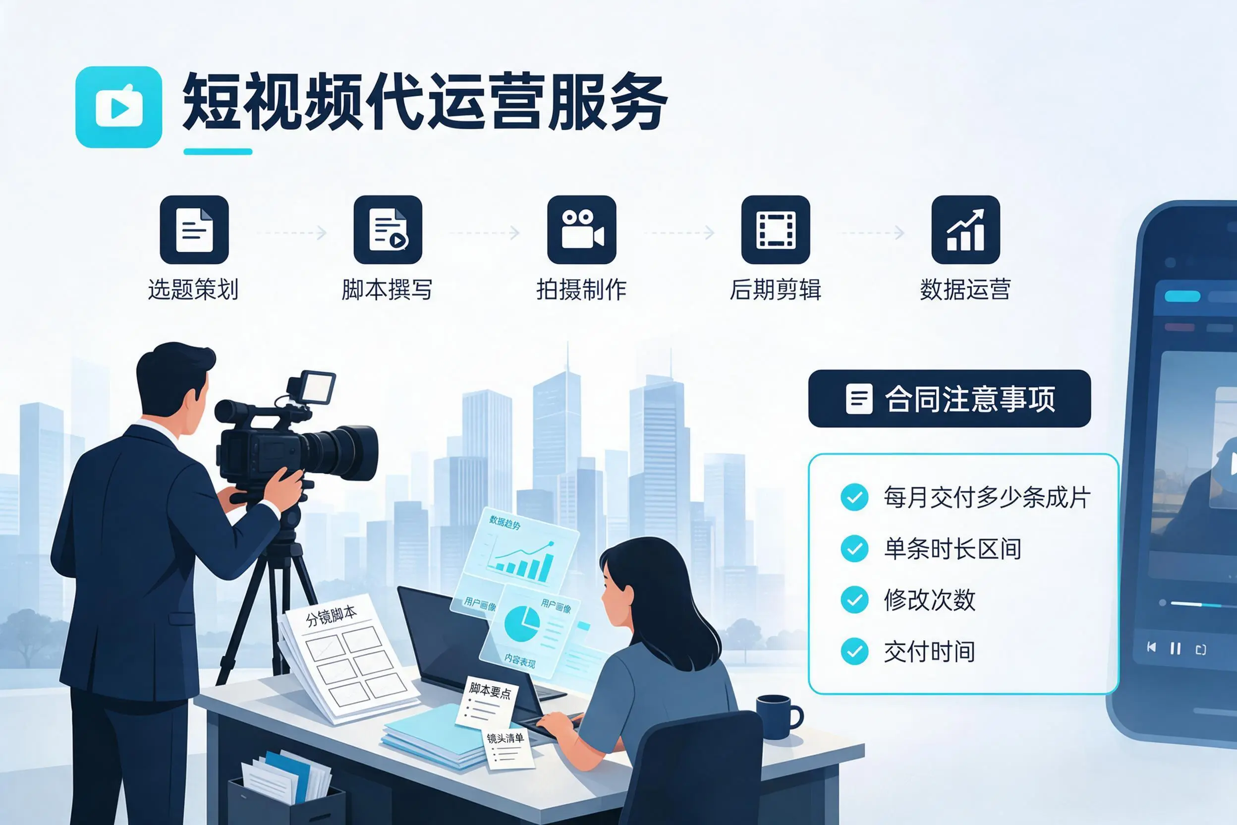 短视频代运营包含哪些服务？黄石企业常见问题科普