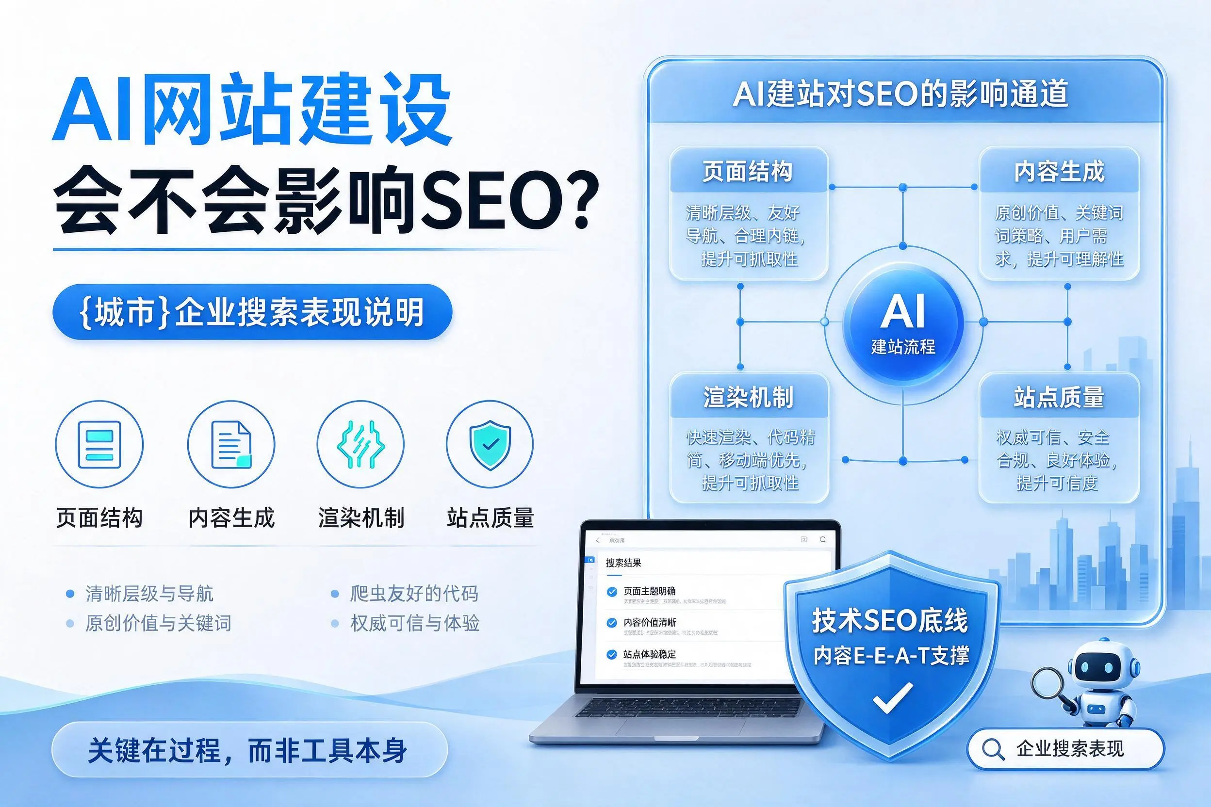 AI网站建设会不会影响SEO？黄石企业搜索表现说明