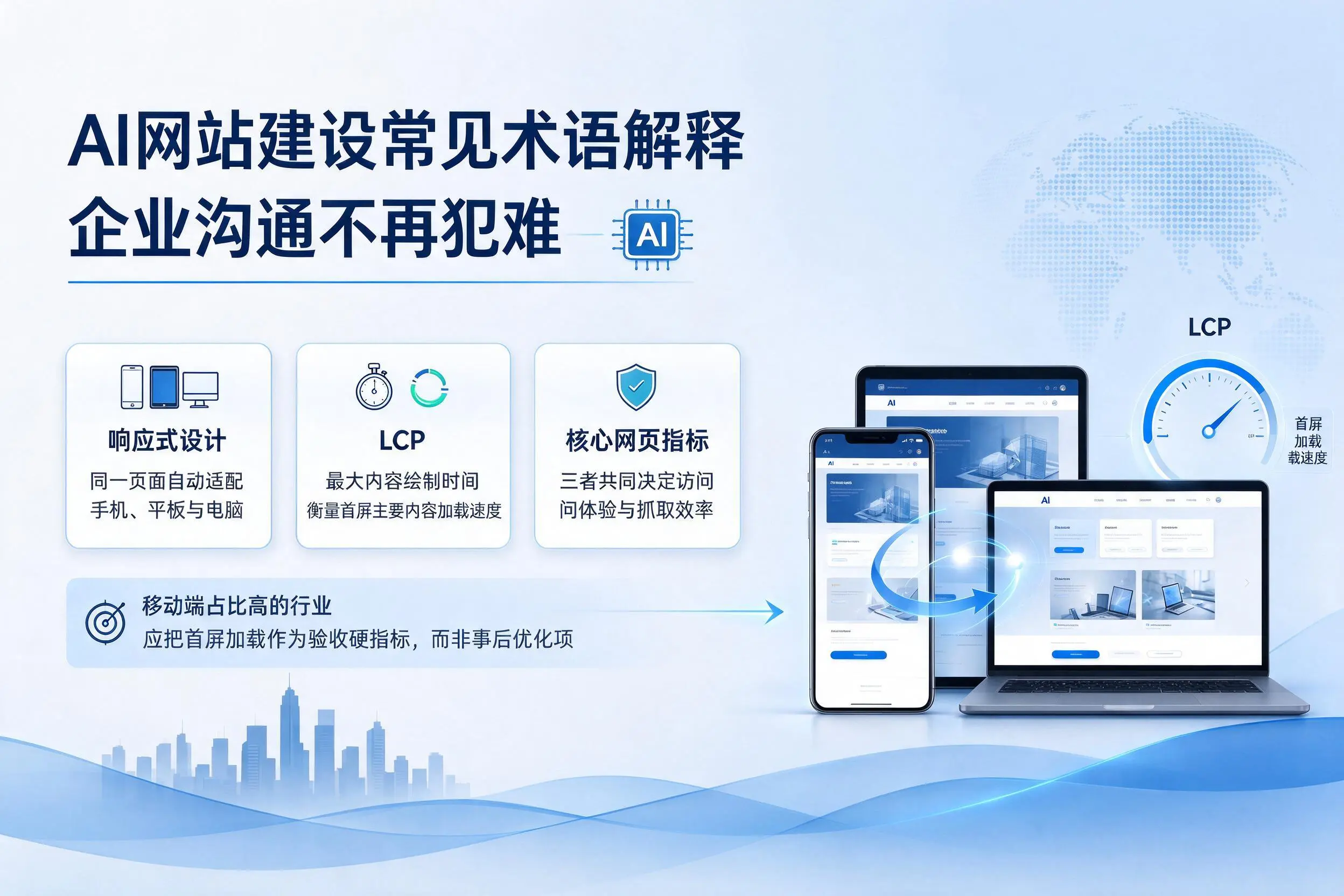AI网站建设常见术语解释,黄石企业沟通不再犯难